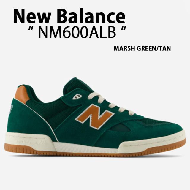 New Balance ニューバランス スニーカーNUMERIC NM600 NM600ALB MARSH GREEN TAN シューズ ニューバランス  マーシュグリーン タン メンズ