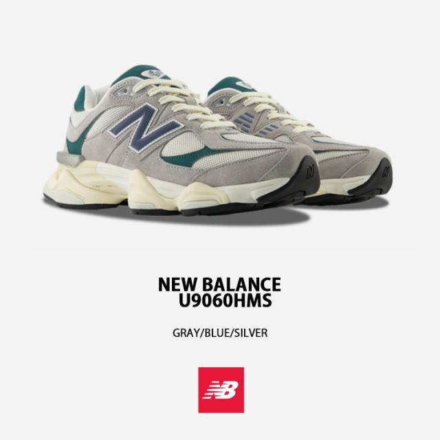 New Balance ニューバランス スニーカー U9060HMS GRAY BLUE SILVER 90/60 シューズ メッシュ スウェード NewBlanceU9060 メンズ_1