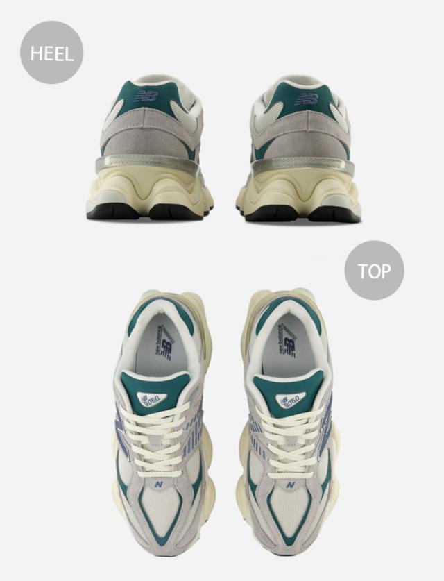 New Balance ニューバランス スニーカー U9060HMS GRAY BLUE SILVER 90/60 シューズ メッシュ スウェード NewBlanceU9060 メンズ_3