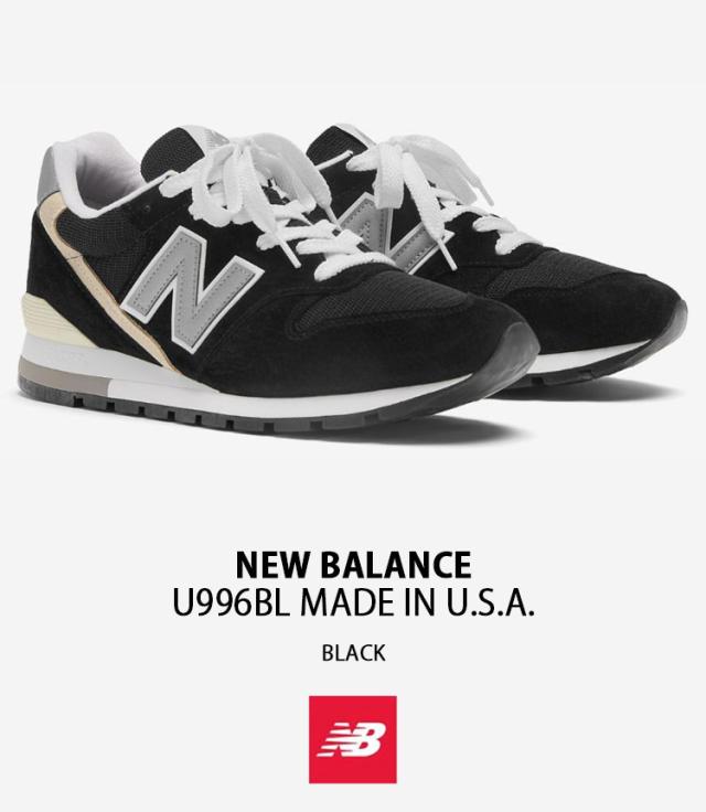 New Balance ニューバランス スニーカー U996BL MADE IN USA シューズ BLACK ニューバランス996 メンズ レディース_1