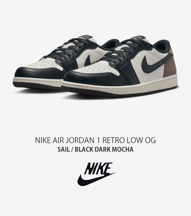 NIKE ナイキ スニーカー AIR JORDAN 1 RETRO LOW OG エアジョーダン1 レトロ ロー CZ0790-102 ローカット ブラウン メンズ 男性用_1