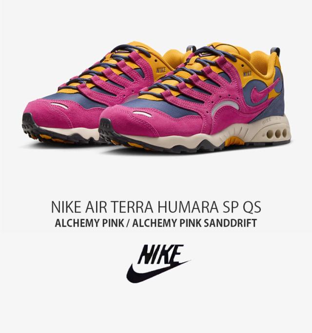 NIKE ナイキ スニーカー AIR TERRA HUMARA SP QS エア テラ フマラ FQ9084-600 ローカット ピンク イエロー ネイビー メンズ レディース_1