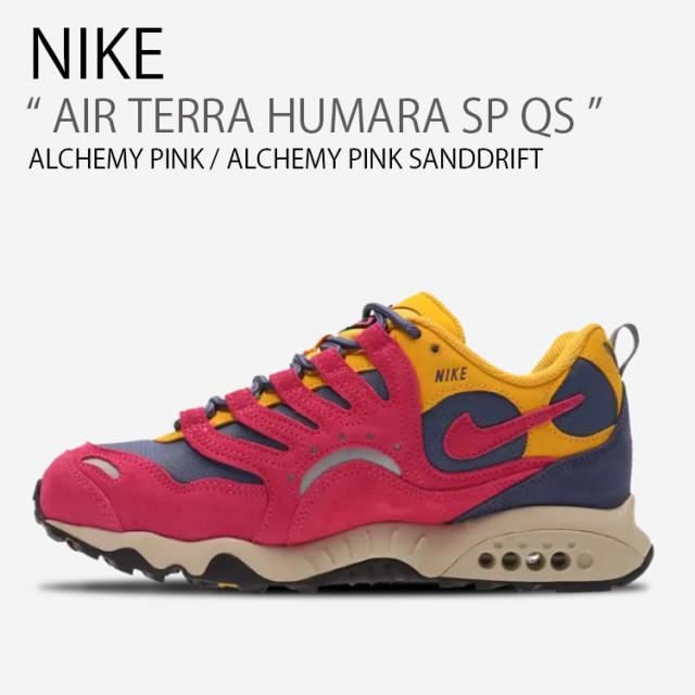 NIKE ナイキ スニーカー AIR TERRA HUMARA SP QS エア テラ フマラ FQ9084-600 ローカット ピンク イエロー ネイビー メンズ レディース