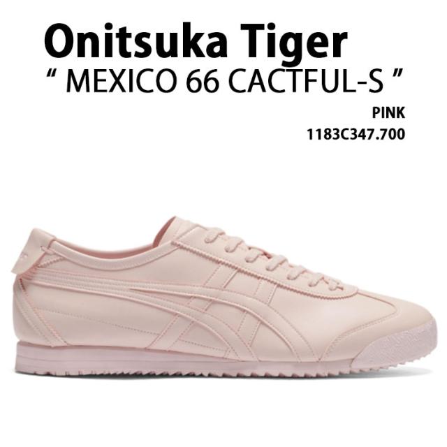 Onitsuka Tiger オニツカタイガー スニーカー MEXICO 66 CACTFUL-S メキシコ66 カクトフル エス ピンク 1183C347.700