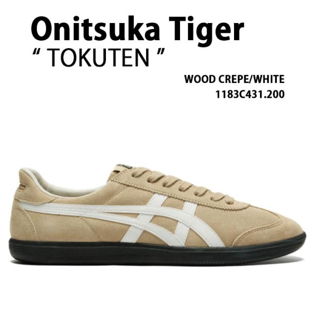 Onitsuka Tiger オニツカタイガー スニーカー TOKUTEN トクテン ウッドクレープ ホワイト メンズ レディース 1183C431.200
