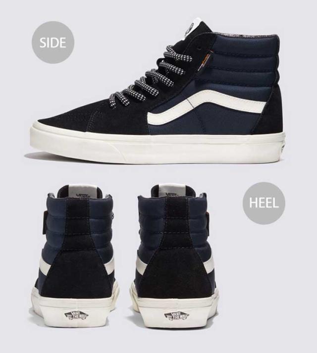 VANS バンズ スニーカー SK8-HI CORDURA DRESS BLUES VN000CMXLKZ スケートハイ コーデュラ ドレスブルー ブルー メンズ レディース 男性用 女性用