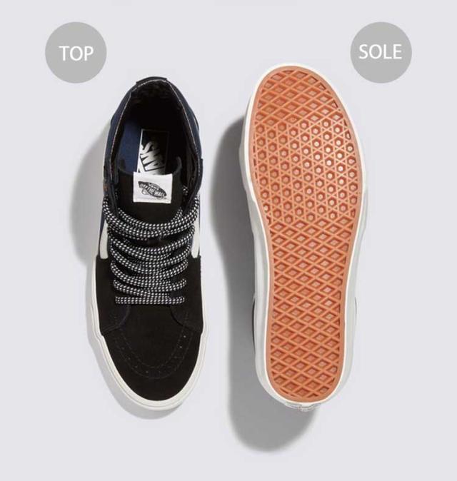VANS バンズ スニーカー SK8-HI CORDURA DRESS BLUES VN000CMXLKZ スケートハイ コーデュラ ドレスブルー ブルー メンズ レディース 男性用 女性用