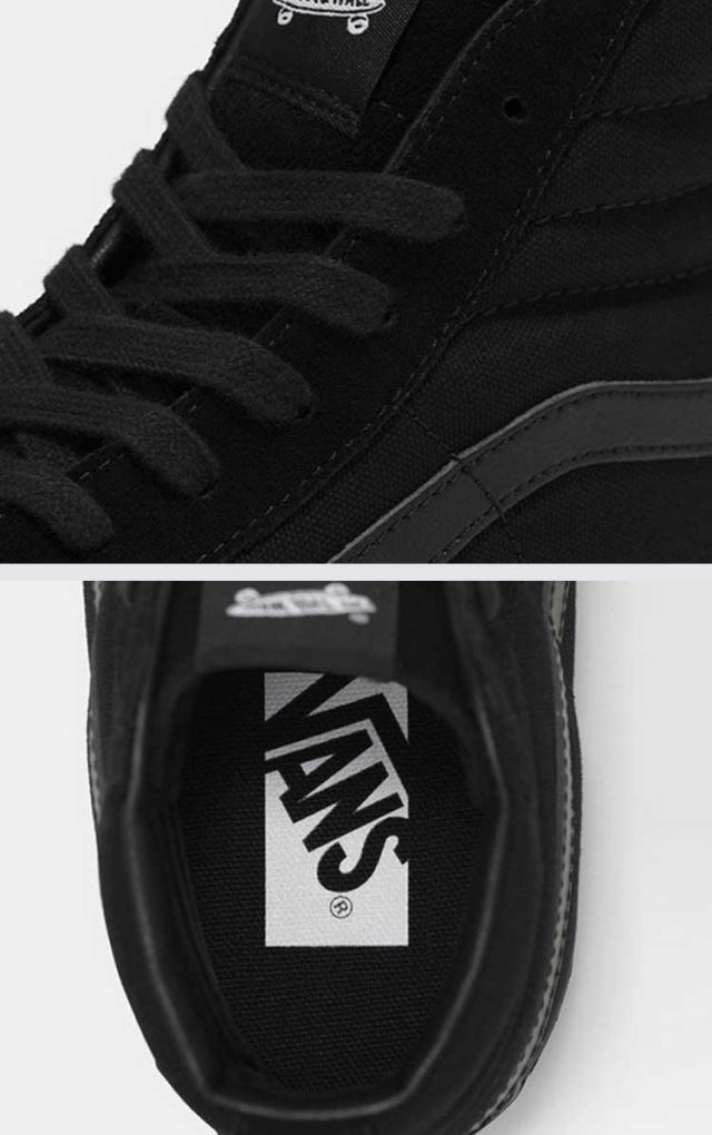VANS バンズ スニーカー SK8-HI REISSUE 38 LX BLACK VN000CR0BKA スケートハイ リシュー 38 LX ブラック メンズ レディース 男性用 女性用_4
