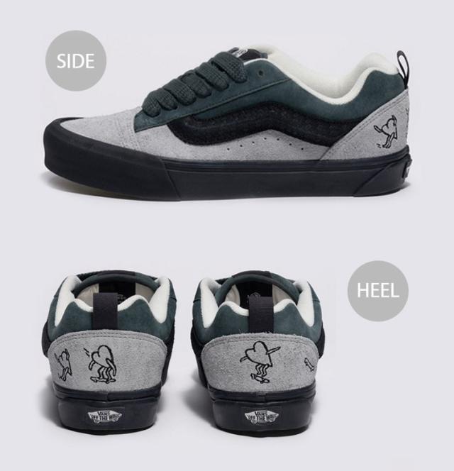 VANS バンズ スニーカー BOLIN KNU SKOOL GRAY ASIAN ARTIST COLLECTION VN000CS0Z0X ボーリン ニュースクール グレイ メンズ レディース_2