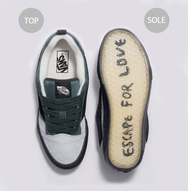 VANS バンズ スニーカー BOLIN KNU SKOOL GRAY ASIAN ARTIST COLLECTION VN000CS0Z0X ボーリン ニュースクール グレイ メンズ レディース_3