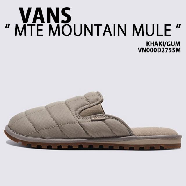 VANS バンズ ミュール シューズ MTE MOUNTAIN MULE KHAKI GUM