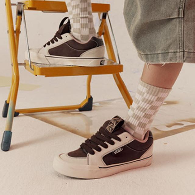 VANS バンズ スニーカー RAREBIRTH CHUKA PUSH LS CHOCOLATE LIGHT BEIGE ASIA ARTIST COLLECTION VN000SDNEIG チャッカ プッシュ LS