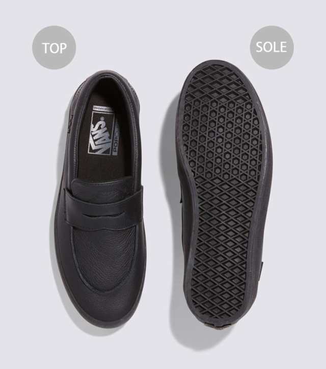 VANS バンズ ローファー SKATE LOAFER スケートローファー BLACK