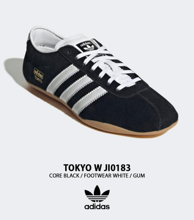 adidas originals アディダス スニーカー TOKYO W JI0183 BLACK 東京 ウィメンズ ブラック ホワイト シューズ メンズ レディース_1