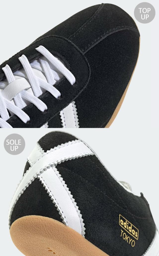 adidas originals アディダス スニーカー TOKYO W JI0183 BLACK 東京 ウィメンズ ブラック ホワイト シューズ メンズ レディース_4