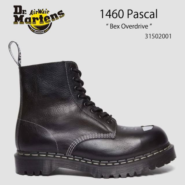 Dr.Martens ドクターマーチン 8ホールブーツ レザーブーツ 1460 Pascal Bex Overdrive 31502001 Black Overdrive パスカル レザー ブラック オーバードライブ シューズ メンズ 男性用【中古】未使用品