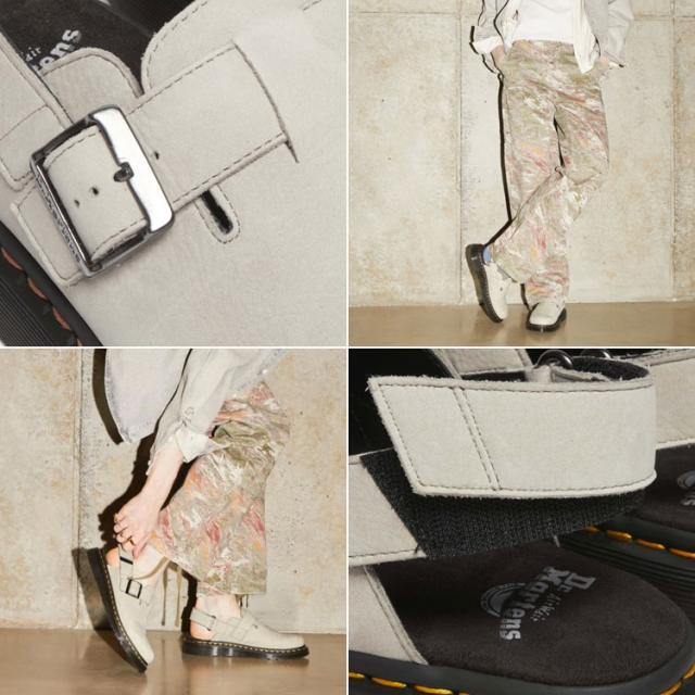 Dr.Martens ドクターマーチン サンダル ミュール ストラップサンダル JORGE II Soft Leather Slingback Mule 31887773 WARM STONE BUTTERSOFT_3