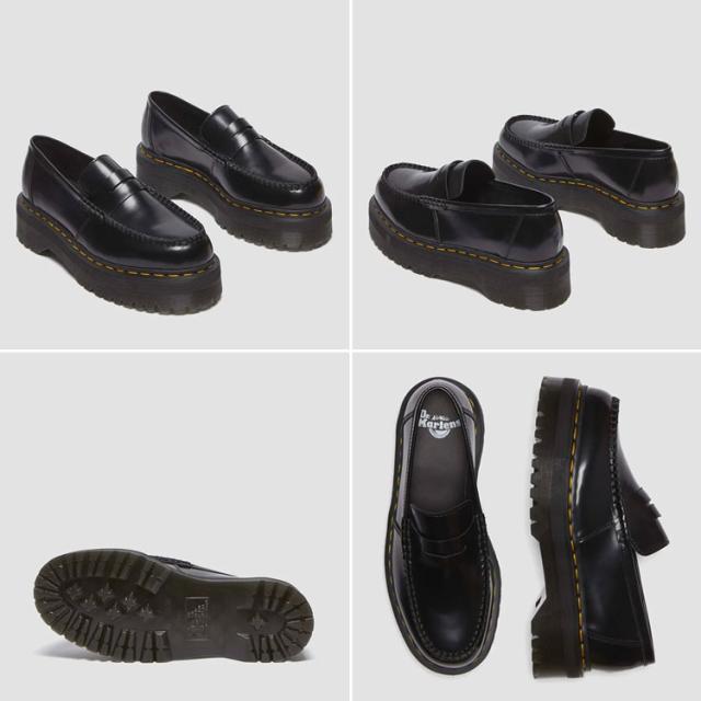 Dr.Martens ドクターマーチン ローファー PENTON QUAD BUTTERO Black