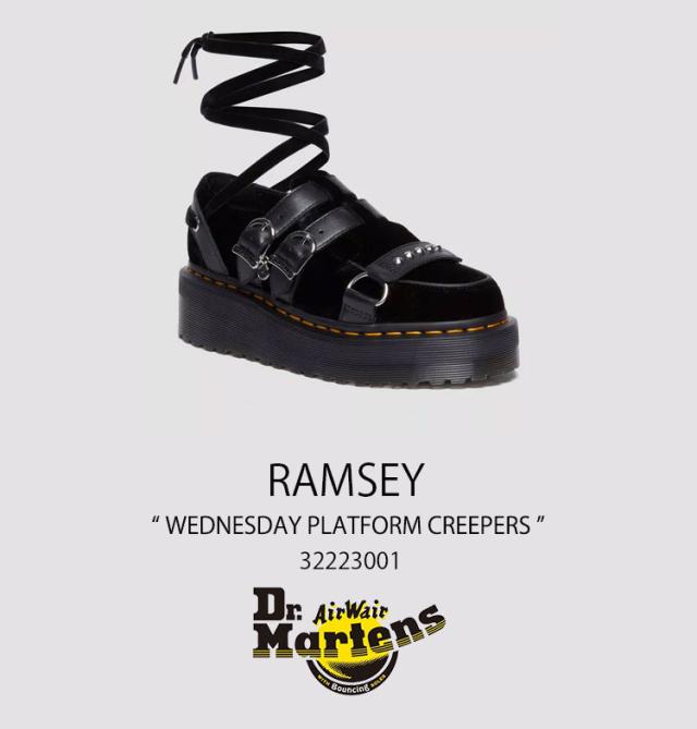Dr.Martens ドクターマーチン レザーシューズ Wednesday Ramsey Quad