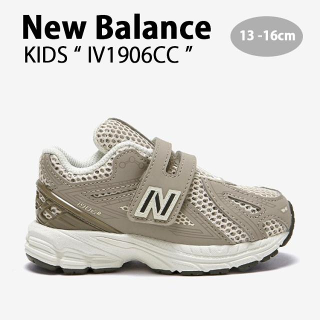 New Balance ニューバランス キッズ スニーカー NewBalance 1906 BEIGE キッズシューズ ベージュ ベルクロ IV1906CC ベビー用 子供用 22,980円