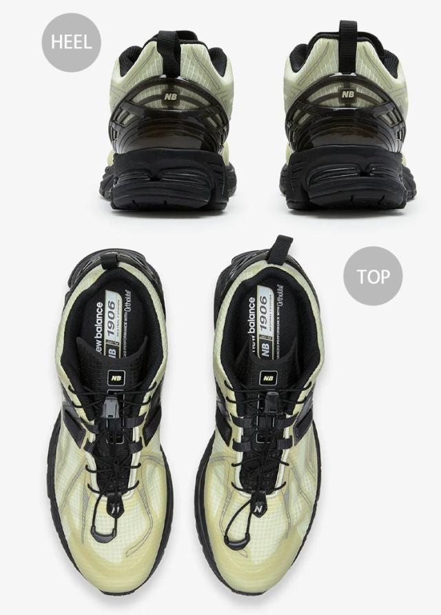 New Balance ニューバランス スニーカー M1906RNP シューズ NewBalance1906 ピスタチオバター ブラック メンズ レディース_3
