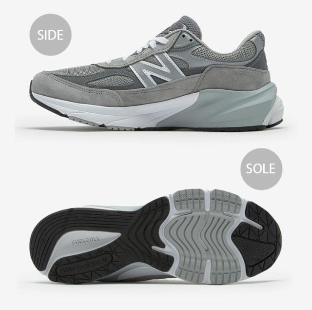 New Balance ニューバランス スニーカーM990GL6 made in USA シューズ メイドインUSA グレー 本革 スエード アメリカ製 メンズ_3