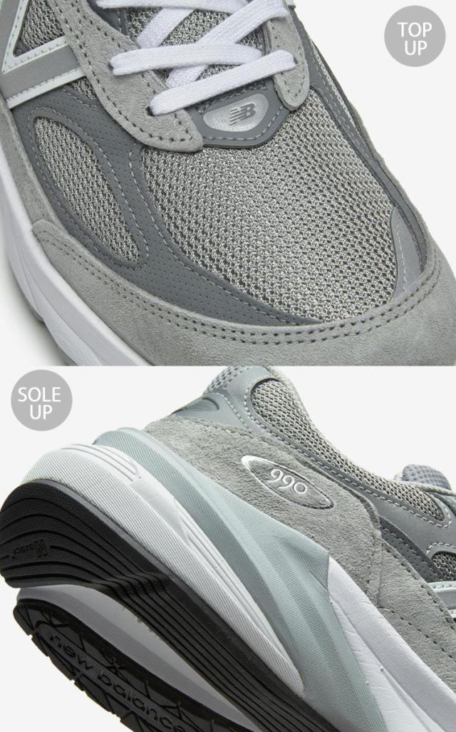 New Balance ニューバランス スニーカーM990GL6 made in USA シューズ メイドインUSA グレー 本革 スエード アメリカ製 メンズ_5