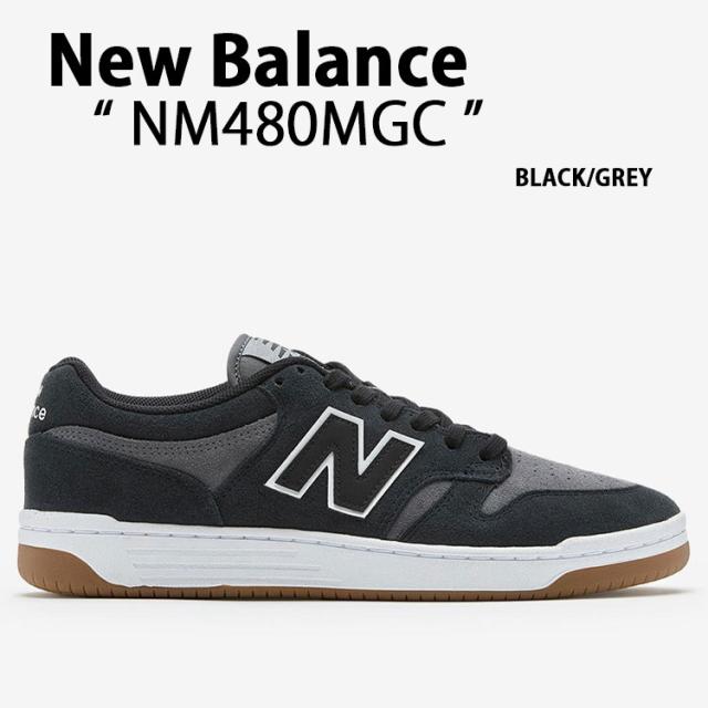 New Balance ニューバランス スニーカー NUMERIC NM480MGC BLACK シューズ ブラック グレー スエード スケートシューズ メンズの通販は 23,170円
