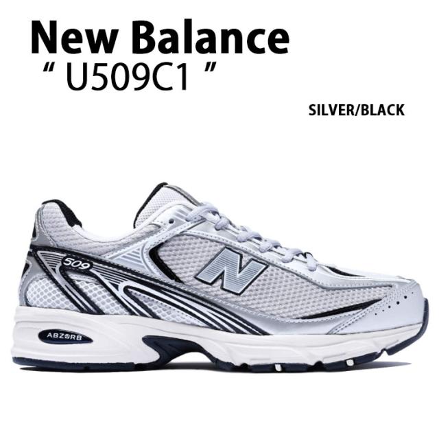 New Balance ニューバランス スニーカー U509C1 SILVER BLACK シューズ ニューバランス509 シルバー ブラック メンズ レディース