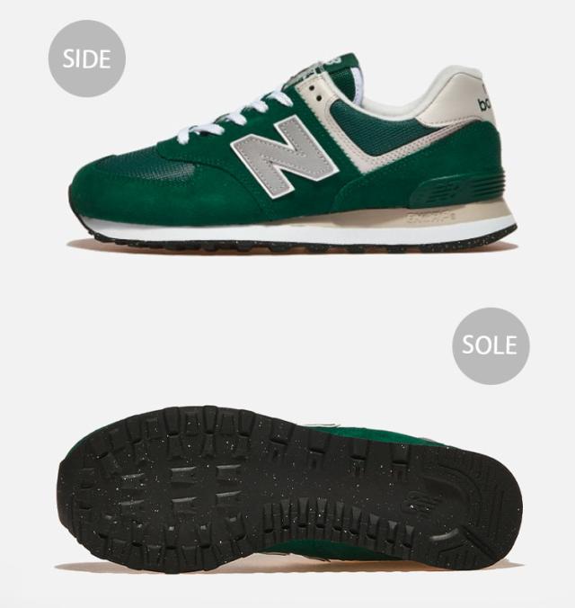 New Balance ニューバランス スニーカー U574ESG GREEN シューズ