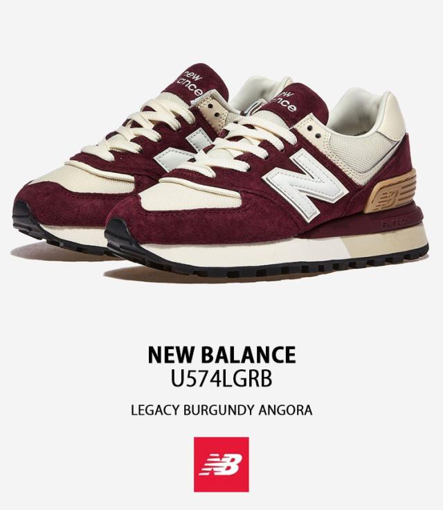 New Balance ニューバランス スニーカー U574LGRB LEGACY シューズ レガシー バーガンディ アンゴラ スエード レザーアッパー_1