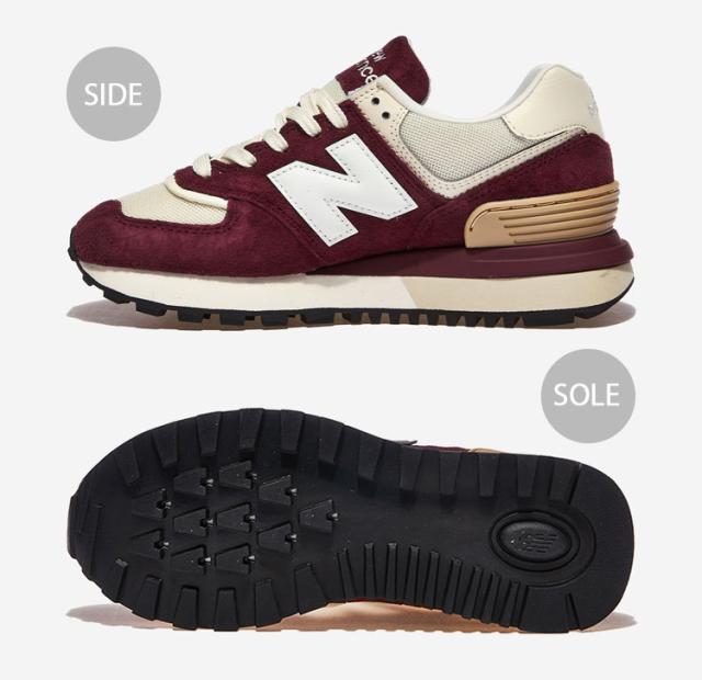 New Balance ニューバランス スニーカー U574LGRB LEGACY シューズ レガシー バーガンディ アンゴラ スエード レザーアッパー_2