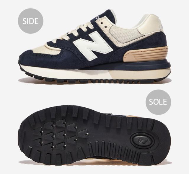 New Balance ニューバランス スニーカー U574LGRN LEGACY NAVY BLUE シューズ レガシー ネイビーブルー スエード レザーアッパー_2