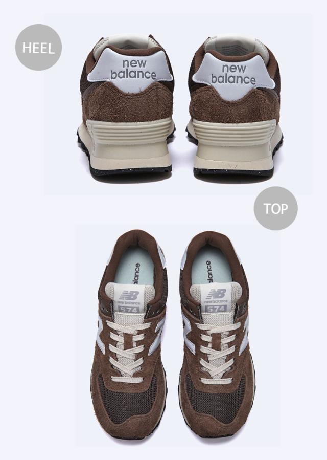 New Balance ニューバランス スニーカー U574RBI BROWN シューズ ニューバランス574 ブラウン メンズ レディース