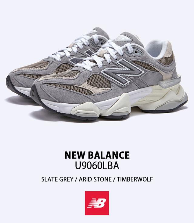 New Balance ニューバランス スニーカー U9060LBA GREY シューズ グレー 本革 レザーアッパー スエード スウェード 90/60 メンズ レディース_1