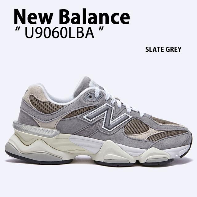 New Balance ニューバランス スニーカー U9060LBA GREY シューズ グレー 本革 レザーアッパー スエード スウェード 90/60 メンズ レディース