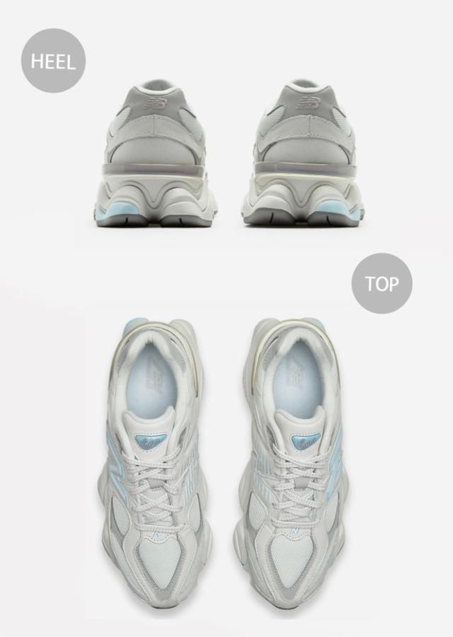 New Balance ニューバランス スニーカー U9060ZGA LIGHT GRAY シューズ ニューバランス9060 ライトグレー メンズ レディース_3