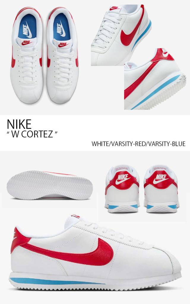NIKE ナイキ レディース スニーカー W CORTEZ ウィメンズ コルテッツ DN1791-108 ローカット ホワイト レッド ブルー ウィメンズ 女性用_2