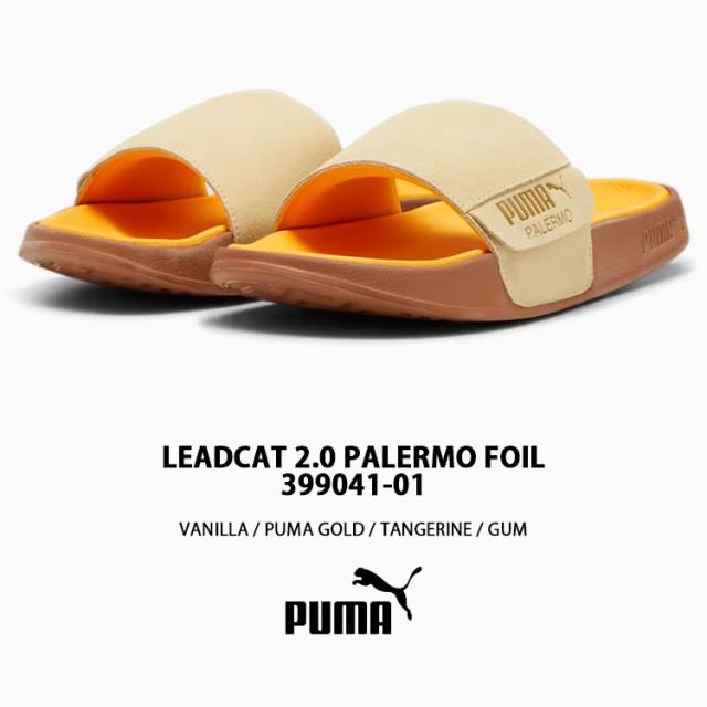 PUMA プーマ サンダル LEADCAT 2.0 PALERMO FOIL 399041-01 リード