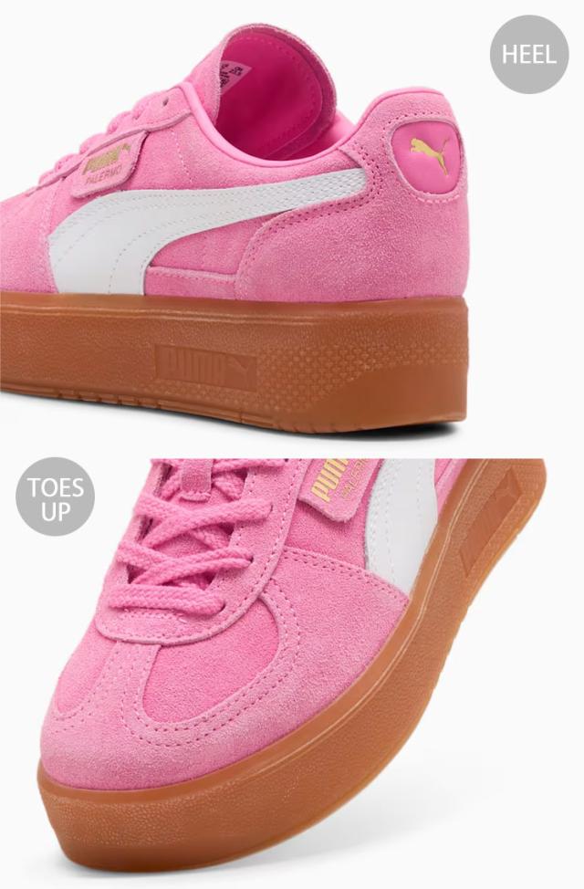 PUMA プーマ スニーカー PALERMO ELEVATA WNS 399348-06 パレルモ エレヴァータ ウィメンズ ピンク ガム シューズ レディース_3