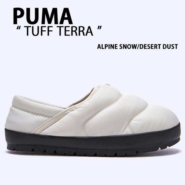 PUMA プーマ ミュール TUFF TERRA WHITE 402176-02 タフ テラ ホワイト スリッポン シューズ サンダル スリッパ 男性用 女性用