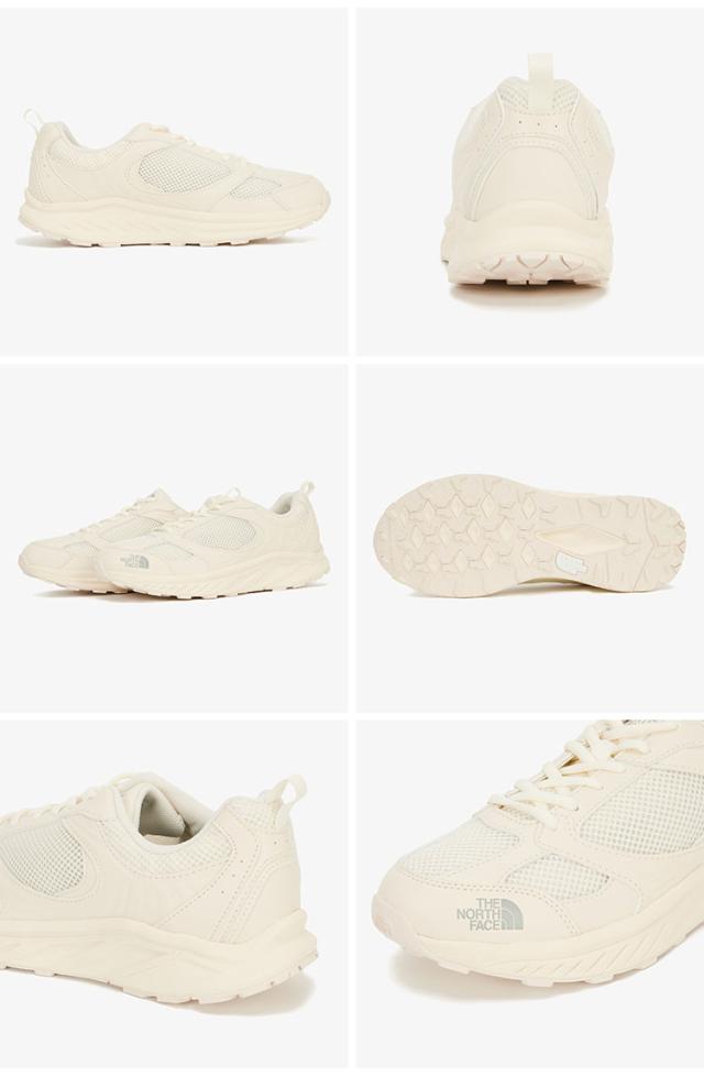 THE NORTH FACE ノースフェイス スニーカー SOLID RUNNER シューズ メッシュシューズ BLACK CREAM WHITE ライフスタイル NS93R01