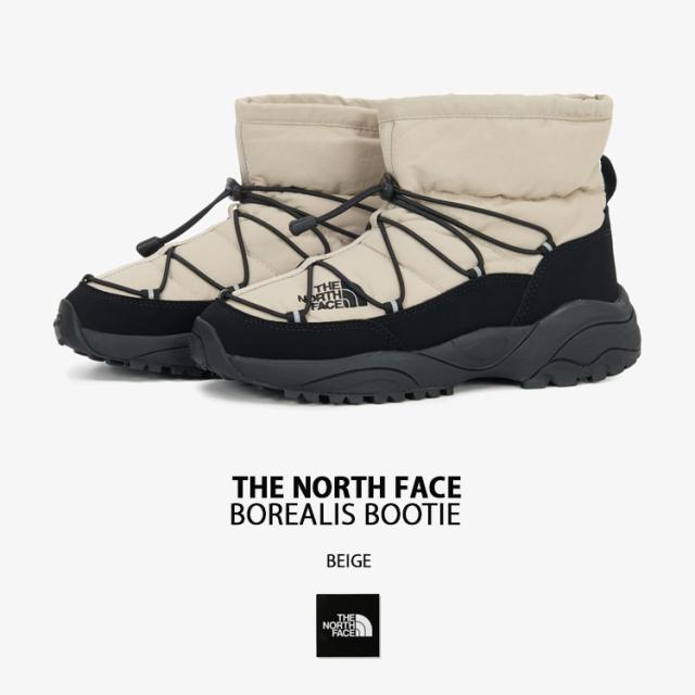 THE NORTH FACE ノースフェイス ブーツ ダウンブーツ BOREALIS BOOTIE ミディ ハーフブーツ BEIGE GRAY CREAM ウィンターブーツ NS99Q01_2