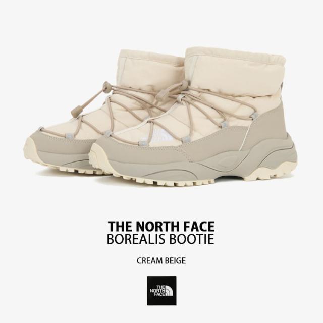 THE NORTH FACE ノースフェイス ブーツ ダウンブーツ BOREALIS BOOTIE ミディ ハーフブーツ BEIGE GRAY CREAM ウィンターブーツ NS99Q01_8