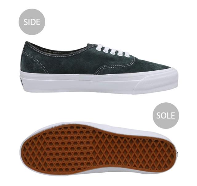VANS バンズ スニーカー AUTHENTIC REISSUE 44 LX VN0007QZPRM オーセンティック リイシュー 44LX ピッグスエードスカラベ