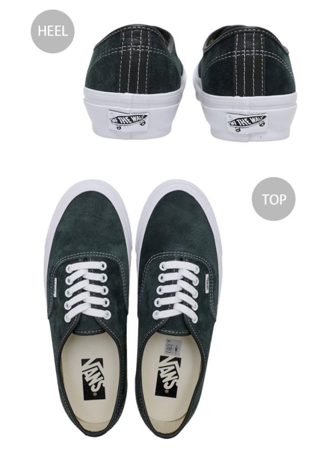 VANS バンズ スニーカー AUTHENTIC REISSUE 44 LX VN0007QZPRM オーセンティック リイシュー 44LX ピッグスエードスカラベ