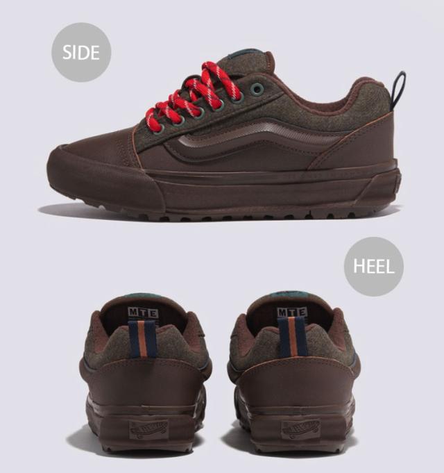 VANS バンズ スニーカー KNU SKOOL MTE-1 LX TDC BROWN TOKYO DESIGN COLLECTIVE VN000CXRDFO ニュースクール TDC ブラウン_2