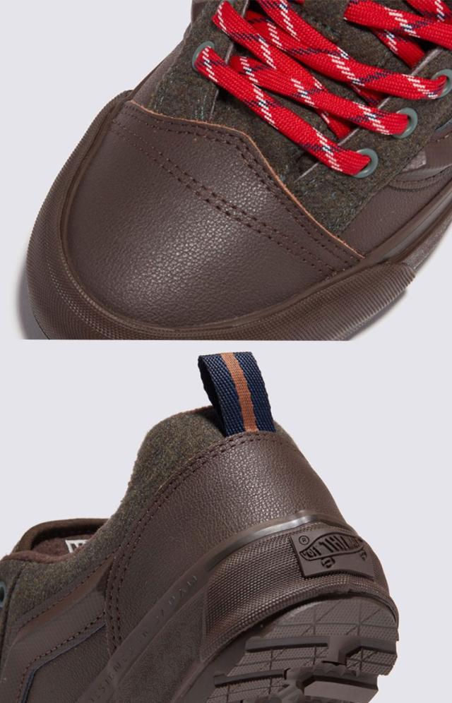 VANS バンズ スニーカー KNU SKOOL MTE-1 LX TDC BROWN TOKYO DESIGN COLLECTIVE VN000CXRDFO ニュースクール TDC ブラウン_4