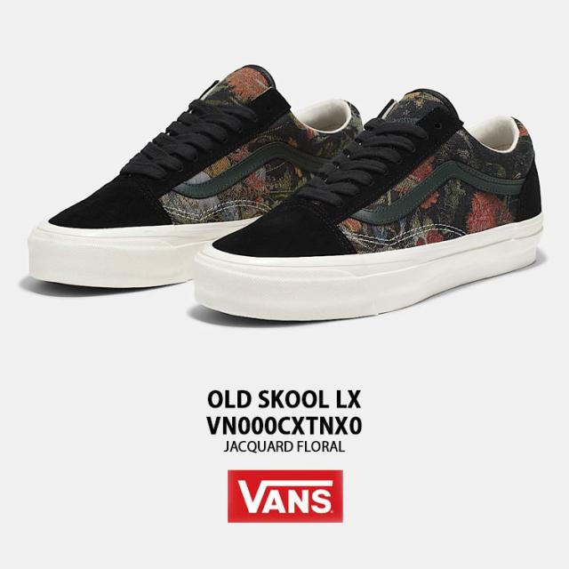 VANS バンズ スニーカー OLD SKOOL LX JACQUARD FLORAL VN000CXTNX0 オールドスクールLX ジャカードフローラル シューズ_1