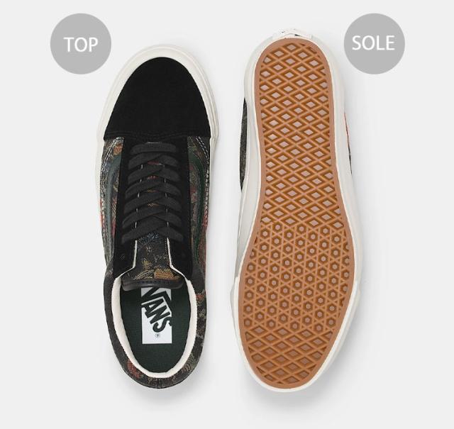 VANS バンズ スニーカー OLD SKOOL LX JACQUARD FLORAL VN000CXTNX0 オールドスクールLX ジャカードフローラル シューズ_3